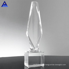 Crystal Award Blank Plaque Jade Shield Art Custom Glass Trophy